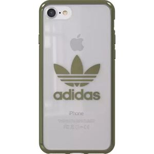 Adidas Διάφανη Θήκη Σιλικόνης για Apple iPhone 7 / 8 Διαφανής - Πράσινο