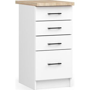 Fabryka Mebli Akord SZAFKA KUCHENNA OLIWIA S 40cm 4S BIAŁA