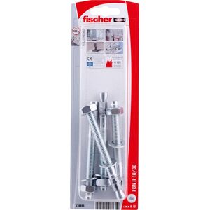 Fischer Metalinis pleistinis ankeris FBN II 10/30 (10x106), 4 vnt.