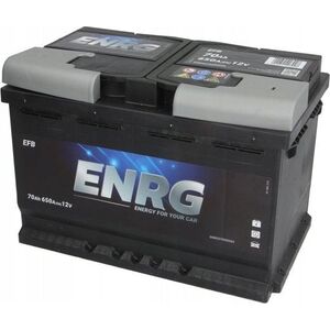 Μπαταρία ENRG 12V 70Ah/650A START&STOP EFB (P+ τυπικός πόλος) 278x175x190 B13 - βάση ύψους 10.5 mm (efb/εκκίνησης)