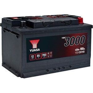 Μπαταρία YUASA 12V 85Ah/760A YBX3000 SMF (P+ standardowy) 317x175x190 B13 (εκκίνησης)