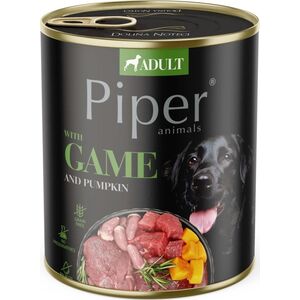 Piper Karma mokra dla psa PIPER Dziczyzna z dynią 800g