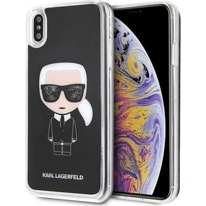Karl Lagerfeld Etui KLHCI65ICGBK iPhone XS Max czarne