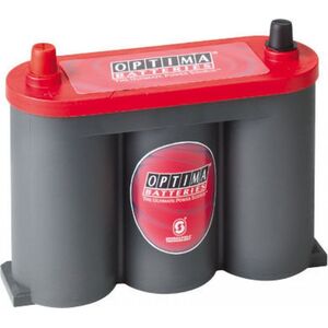 Μπαταρία OPTIMA 6V 50Ah/815A AGM Orbital RED (L+ τυπικός πόλος) 254x83x205 - χωρίς βάση στερέωσης (εκκίνησης)