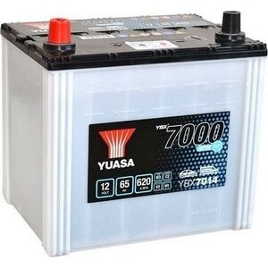 Μπαταρία YUASA 12V 65Ah/620A START&STOP EFB YBX7000 EFB Start Stop Plus (L+ λεπτός πόλος (ιαπωνικά οχήματα)) 232x173x225 B00 (efb/εκκίνησης)