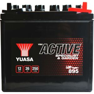 Μπαταρία Μολύβδου/Εκκίνησης YUASA 12V 26Ah 250A P+ Χωρίς Συντήρηση 187x127x181mm Έτοιμη για χρήση 895 ταιριάζει σε: ARCTIC CAT PROWLER, CF MOTO CF, TRACKER, UF, ZF, HARLEY DAVIDSON FLH 500-1868 1979-2022