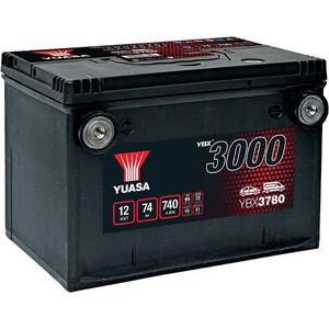 Μπαταρία YUASA 12V 74Ah/740A YBX3000 SMF 260x181x185 B01 (εκκίνησης)