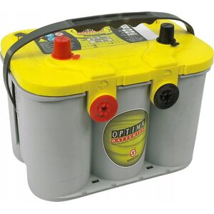 Μπαταρία OPTIMA 12V 55Ah/765A AGM Orbital YELLOW (L+ τυπικός πόλος + με σπείρωμα) 254x175x200 B01 - βάση ύψους 10.5 mm