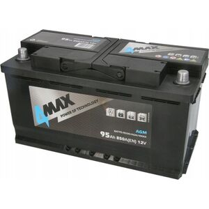 Μπαταρία MaxGear 12V 95Ah/850A START&STOP AGM (P+ τυπικός πόλος) 352x175x190 B13 (agm/εκκίνησης)