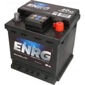 Ακουμολάτορ ENRG 12V 40Ah/340A CLASSIC (P+ biegun standardowy) 175x175x190 B13 - stopka o wysokości 10 5 mm (εκκίνησης)