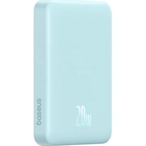 Φορητός φορτιστής Baseus OS-Baseus Magnetic Mini Air Ασύρματος Γρήγορος Φορτιστής 10000mAh 20W Galaxy Blue (Με Απλό Καλώδιο Φόρτισης Type-C σε Type-C (20V/3A) 30cm Λευκό)