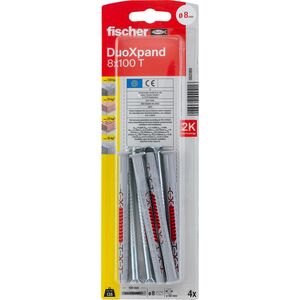 Sourcing DuoXpand πείρος με βίδα 8x100 T, 4 τεμ.
