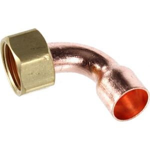 Conex COPPER LUK 90 ΜΕ ΚΟΡΥΦΟ. ΣΦΡΑΓΙΔΑ. 18Χ3/4 25/150