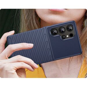 Θήκη Thunder για Samsung Galaxy S25 Ultra θήκη σιλικόνης ανθεκτική - μπλε