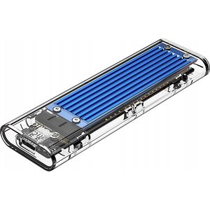 Θήκη δίσκου M.2 NVME σε USB-C 10Gbps - μπλε