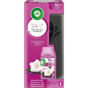 Air Wick Freshmatic automatyczny odświeżacz powietrza i wkład Księżycowa Lilia Otulona Satyną 250 ml