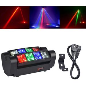 Lampa studyjna LIGHT4ME LIGHT4ME Spider MKII Turbo efekt świetlny led 8x3W