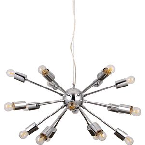 Lampa wisząca Italux Theo nowoczesna klasyczna chrom  (AD20000-18A)