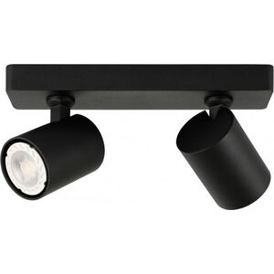 Lampa sufitowa Italux Spot czarny Italux Lumsi SPL-2071-2-MB-BL