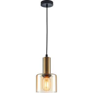 Lampa wisząca Italux Lampa wisząca SANTIA PND-65342-1-BRO+AMB Italux