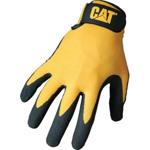 CAT CAT rekawice ylw nylon nitrile coated palm m