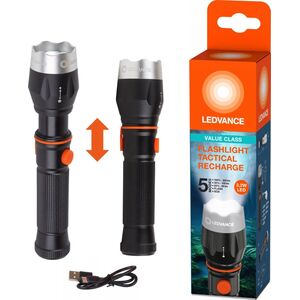 Latarka Osram LEDVANCE Latarka Akumulatorowa Taktyczna LED 300lm USB-C ZOOM Ręczna Lampa