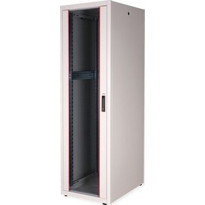Szafa Roline ROLINE Netzwerkschrank Basic 48,26cm 19Zoll 42 HE 600x800 BxT Glast�r grau