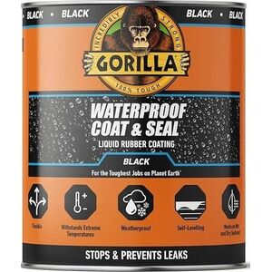 Gorilla Sports Gorilla sealant Waterproof Coat & Seal 946ml, black
