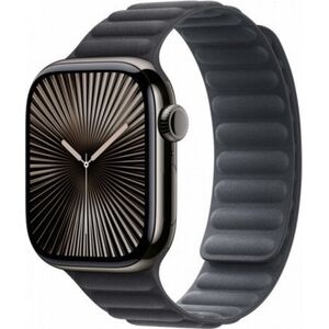 apple Pasek karbowany magnetyczny w kolorze czarnym do koperty 42 mm - rozmiar M/L