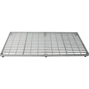 Home It Home>it® firkantet trinrist med 6 στιλέσκο 40x80 cm γαλβανιζέ 13939174 5708614190029