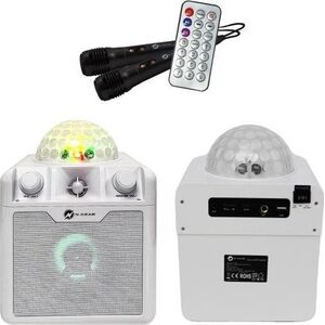 Głośnik N-gear SPEAKER BLUETOOTH + 2 WRL MIC/410WH DISCOBLOCK410W N-GEAR