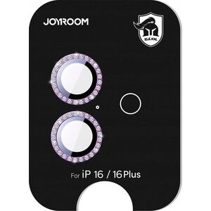 Προστατευτικό γυαλί JOYROOM JR-MSJ0275 για φακούς iPhone 16/16 Plus - ροζ