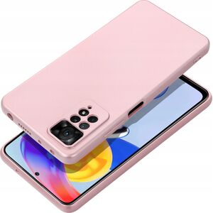 Θήκη METALLIC για XIAOMI Redmi NOTE 14 PRO 4G ροζ