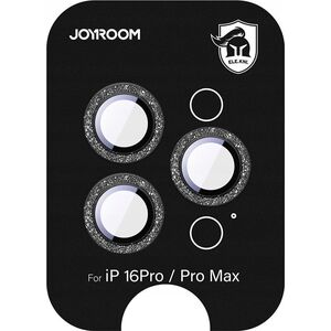 Προστατευτικό γυαλί JOYROOM JR-MSF0303 για φακούς iPhone 16 Pro/16 Pro Max - μαύρο