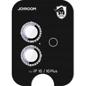 Προστατευτικό γυαλί JOYROOM JR-MSJ0271 για φακούς iPhone 16/16 Plus - μαύρο