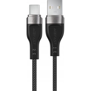 Καλώδιο Acefast C11-04 USB-A - USB-C 3A 1,2 m με μαγνητική πλέξη - μαύρο