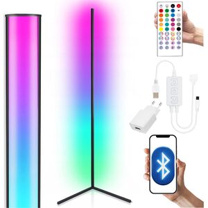 LIGHT4ME WALL POLE 1 narożna lampa podłogowa RGB LED biała pilot bezprzewodowy