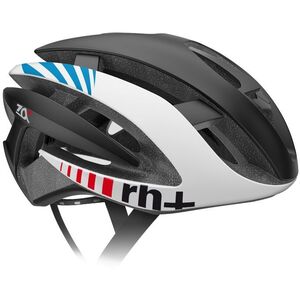 RH+ kask rowerowy Z Alpha Matt Black-Matt White/Lite Blue-Matt Black EHX6072 03 czarno-biało-niebieski r. L/XL (58-62)