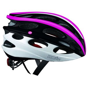 RH+ Kask rowerowy ZP MattPink-MattWhite EHX6062 07 biało-czarno-fioletowy r. L/XL (58-62)