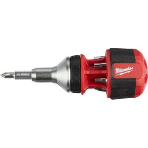 Milwaukee MILWAUKEE MULTI SCREWDRIVER WITH RATCHET 8in1