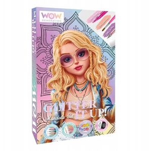 Σετ δημιουργίας Μάνταλα με γκλίτερ WoW Generation WOW00084 Kids Euroswan