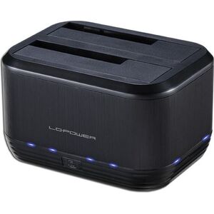 Stacja dokująca LC-Power 2.5"/3.5" SATA - USB 3.2 Gen 1 (LC-DOCK-U3-III)