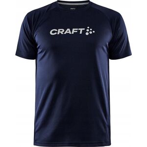 Męska koszulka treningowa z krótkim rękawkiem Craft Core unify logo tee rozmiar L