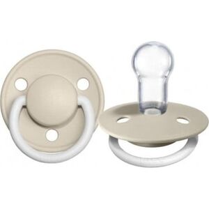 Bibs De Lux Smoczek uspokajający silikonowy Vanilla Night 0-36 m