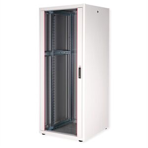 Βασικό ντουλάπι δικτύου Roline ROLINE 48,26cm 19 ιντσών 42 HE 800x800 ΠxΒ Γυάλινη πόρτα γκρι