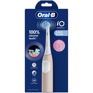 Braun iOS2.1C9.0P Oral-B iO2 Elektrinis Dantų Šepetėlis Calm Rožinė
