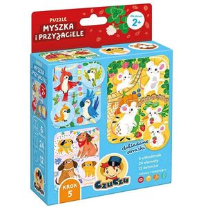 Puzzle Myszka i przyjaciele CzuCzu