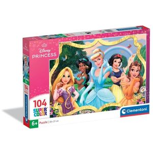 CLE puzzle 104 SuperKolor Disney Princess 25058