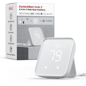 SwitchBot HUB 2 έξυπνο σπίτι - ασύρματος πομπός για τοποθέτηση στον τοίχο υπέρυθρες