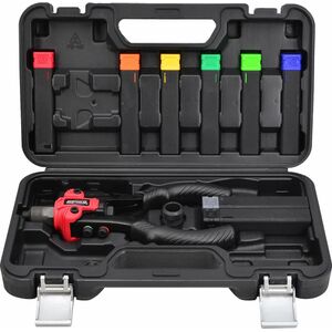 AWTools AWTOOLS NITOWNICA DŹWIGNIOWA 3 W 1 M3-M10 WALIZKA BLACK LINE